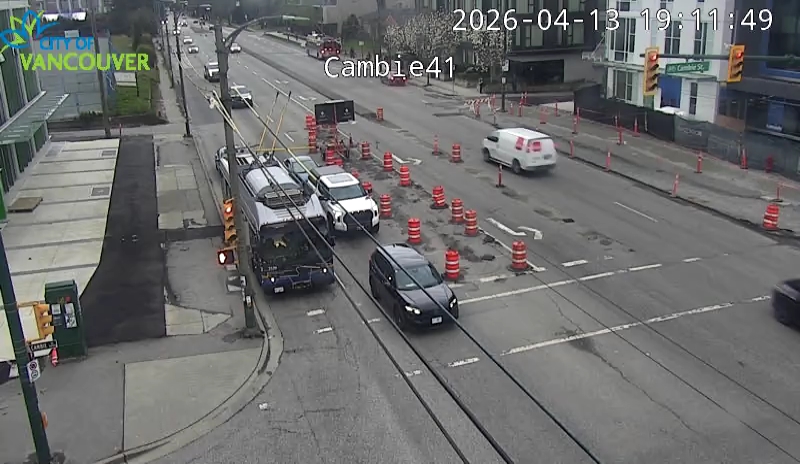 Cambie St & W 41st Ave - E