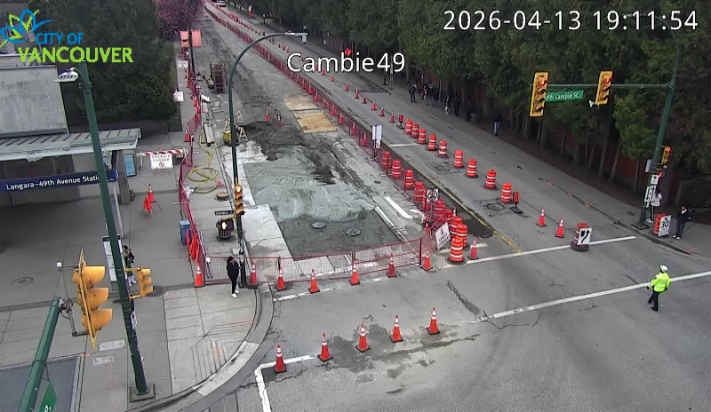 Cambie St & W 49th Ave - E