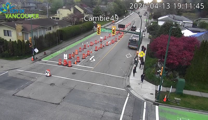 Cambie St & W 49th Ave - W