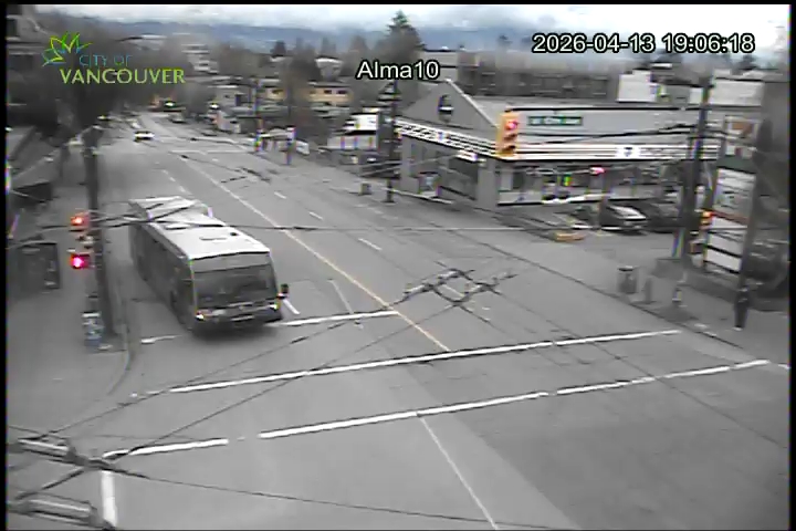 Alma St & W 10th Ave - N