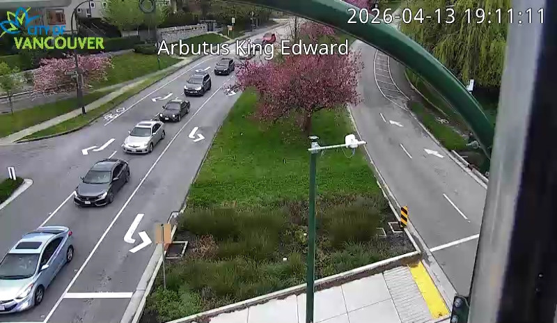 Arbutus St & W King Edward Ave - East