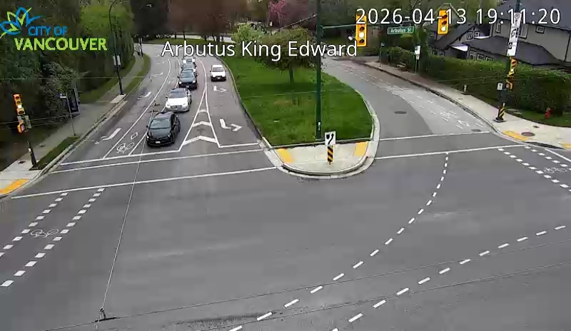 Arbutus St and W King Edward Ave - West