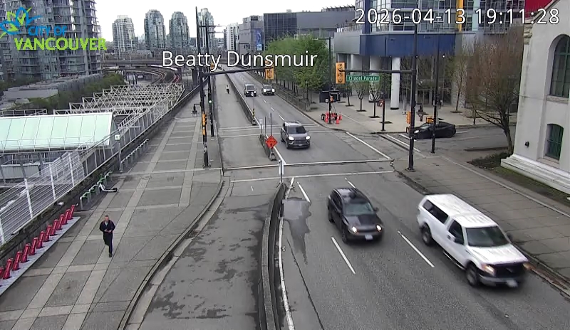 Beatty St and Dunsmuir St - East