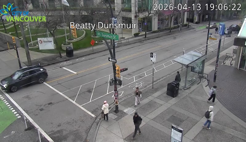 Beatty St and Dunsmuir St - North