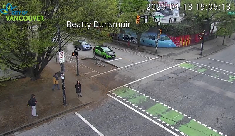 Beatty St and Dunsmuir St - South