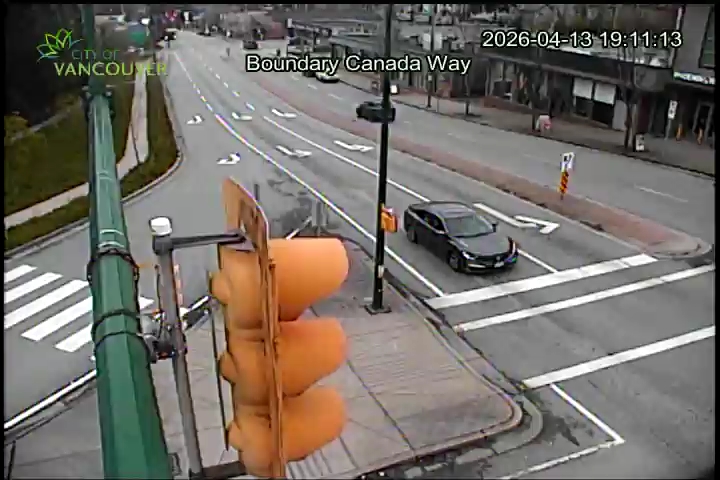 Boundary Rd & Canada Way - E