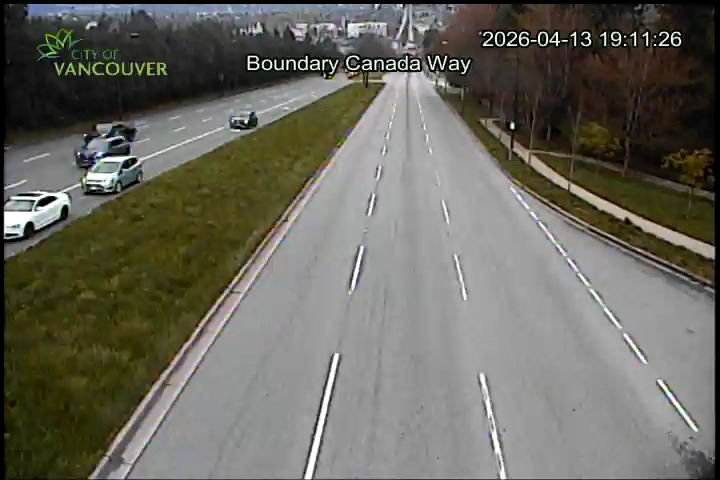 Boundary Rd & Canada Way - N