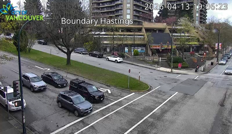 Boundary Rd & E Hastings St - North