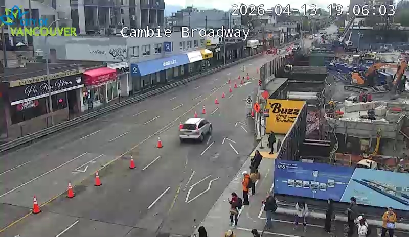 Cambie St & W Broadway - East