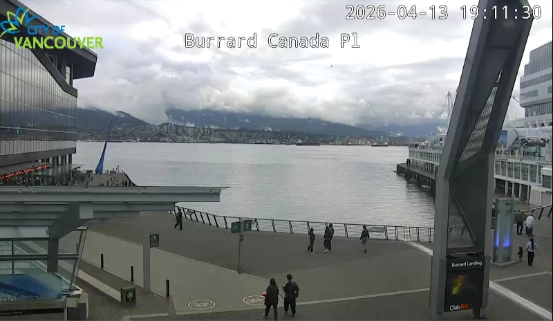 Burrard St & Canada Place - North