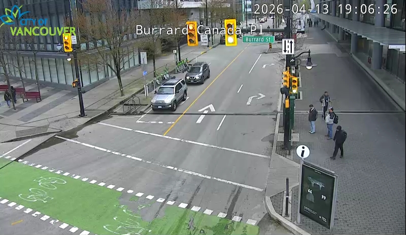 Burrard St & Canada Place - West