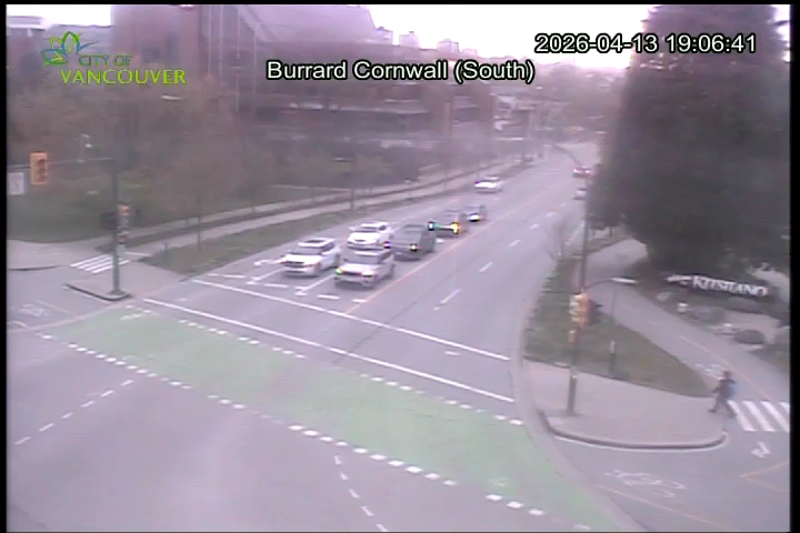 Burrard Bridge - West exit