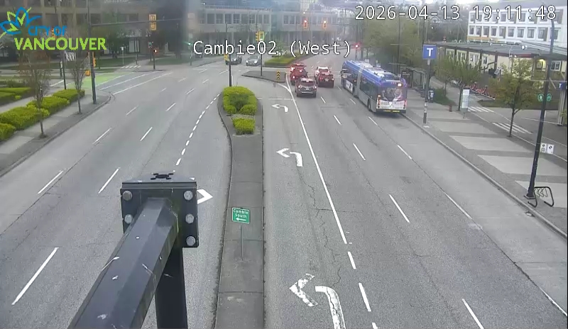 Cambie St & W 2nd Ave - West/West