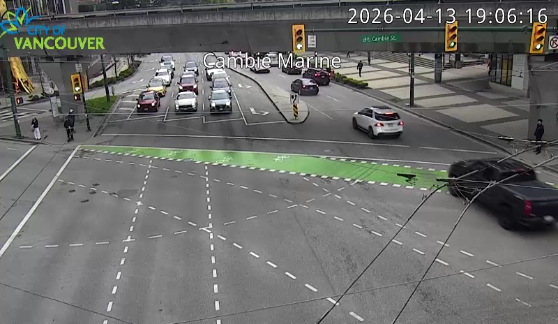 Cambie St & SW Marine Dr - E