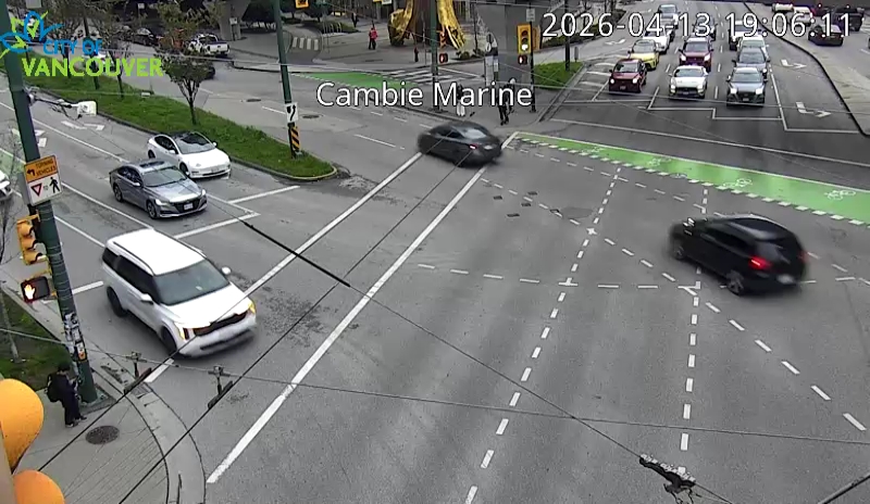 Cambie St & SW Marine Dr - N