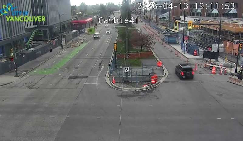 Cambie St & W 41st Ave - S