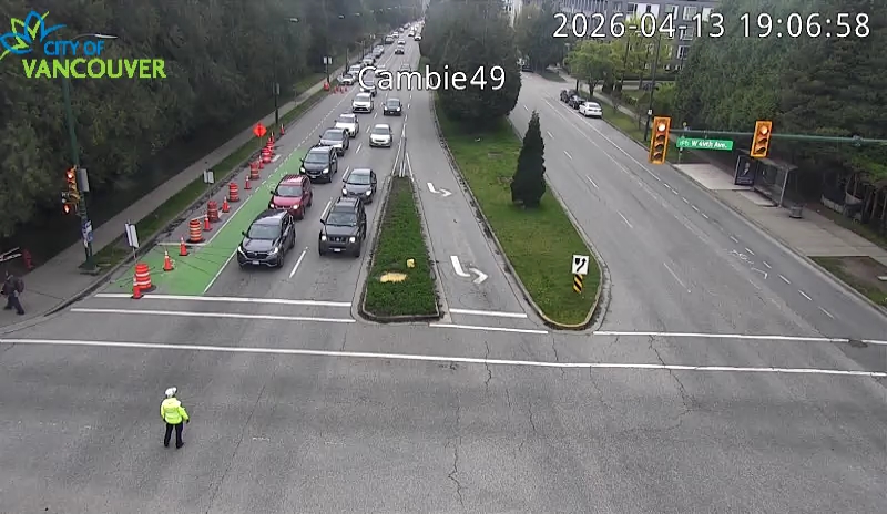 Cambie St & W 49th Ave - S
