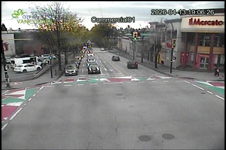 Commercial Dr & E 1st Ave - West