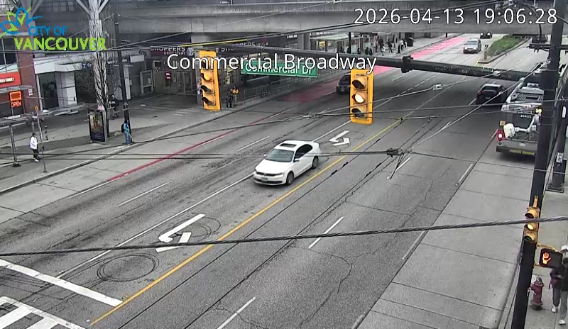 Commercial Dr & E Broadway - East