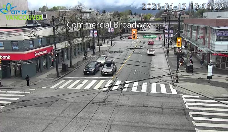 Commercial Dr & E Broadway - North