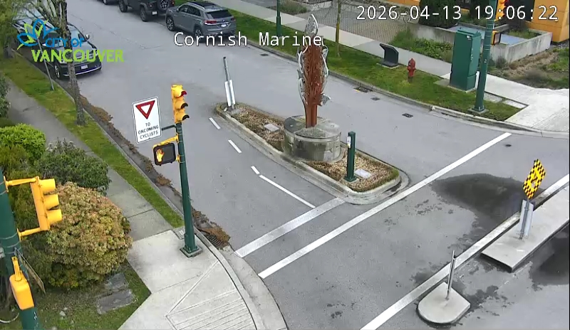 Cornish St & SW Marine Dr - N