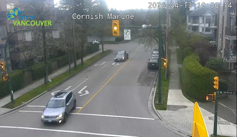 Cornish St & SW Marine Dr - S