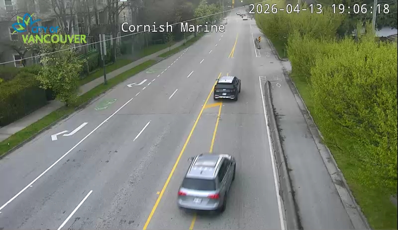 Cornish St & SW Marine Dr - W