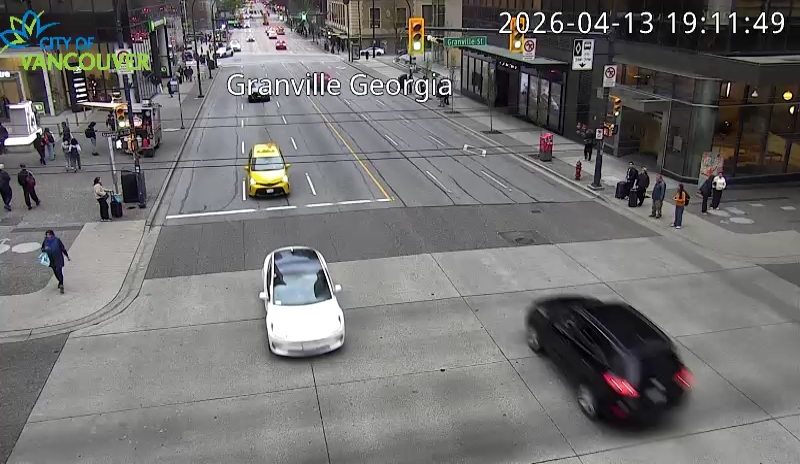 Granville St & E Georgia St - West