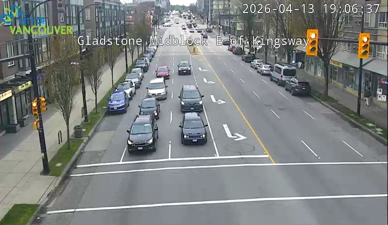 Gladstone St. East of Kingsway - East