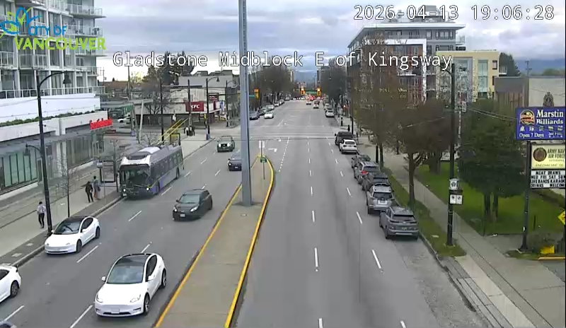 Gladstone St East of Kingsway - West