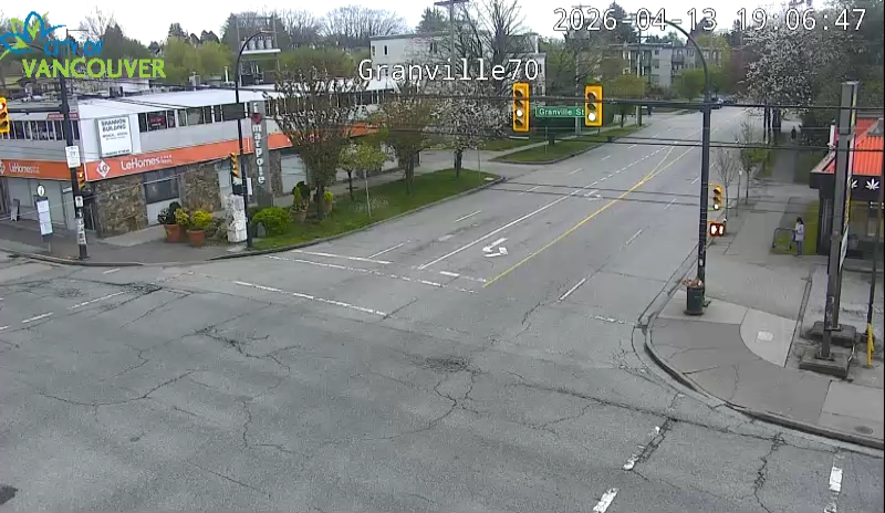 Granville St & W 70th Ave - E