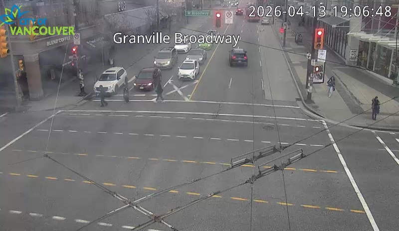 Granville St & W Broadway Ave - South