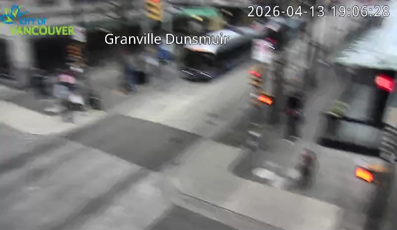 Granville St & Dunsmuir St - South
