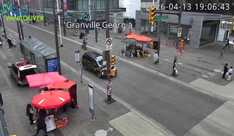 Granville St & E Georgia St - South