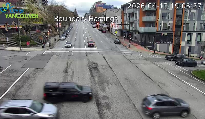 Boundary Rd & E Hastings St - East