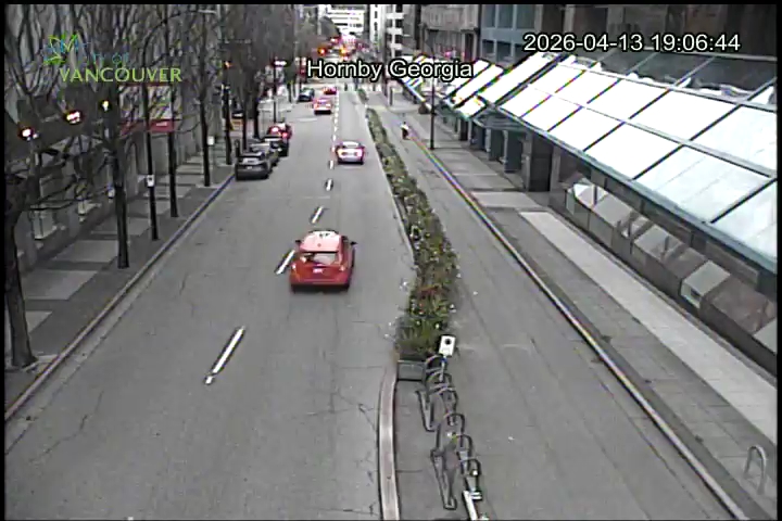 Hornby St & E Georgia St - North