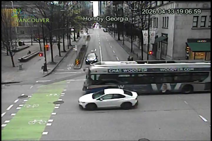 Hornby St & E Georgia St - South