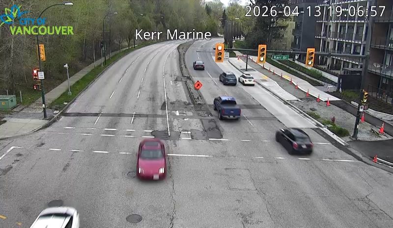 Kerr St & SE Marine Dr - East