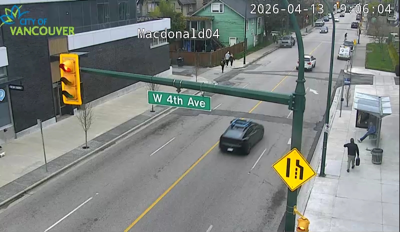 Macdonald St& W 4th Ave - North