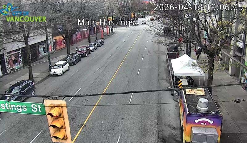 Main St & E Hastings St - North