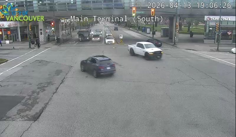 Main St & Terminal Ave - North