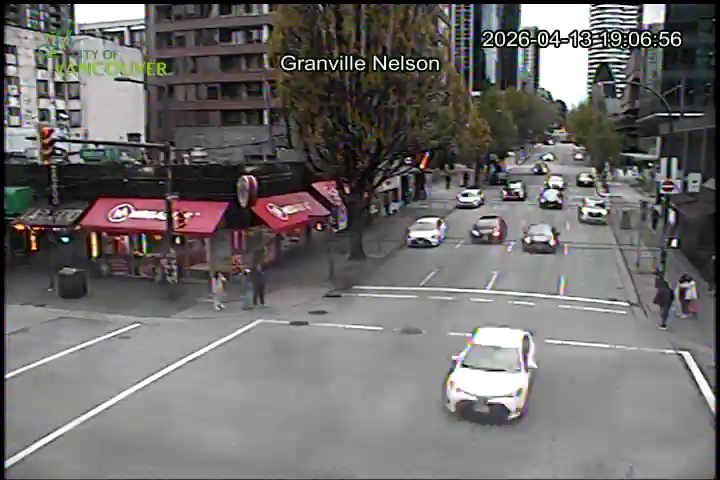 Granville St & Nelson St - West