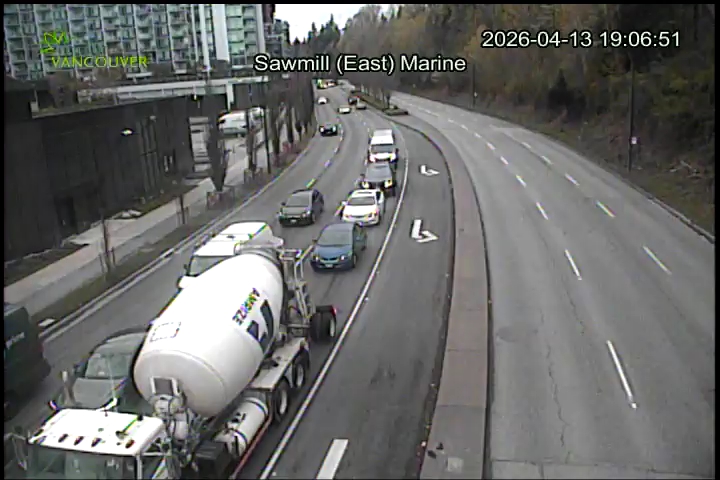 Sawmill Cres East & Marine Way - West