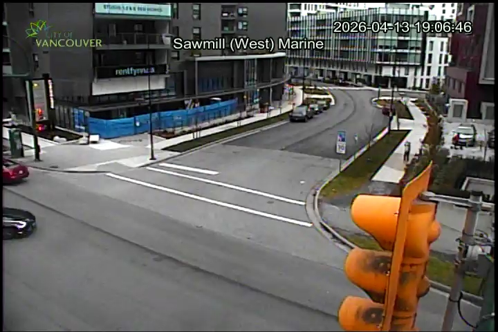 Sawmill Cres West & Marine Way - South