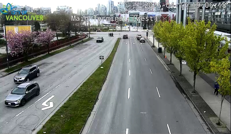 Main St & Terminal Ave - West