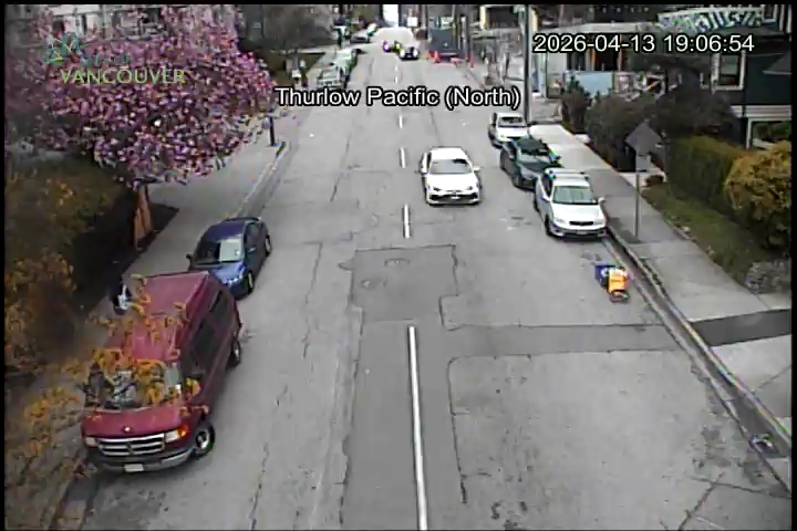 Thurlow St & Pacific St - N