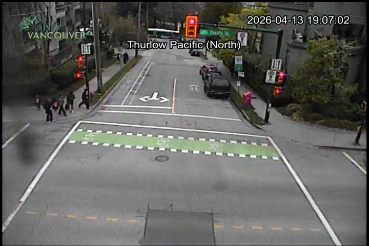 Thurlow St & Pacific St - S