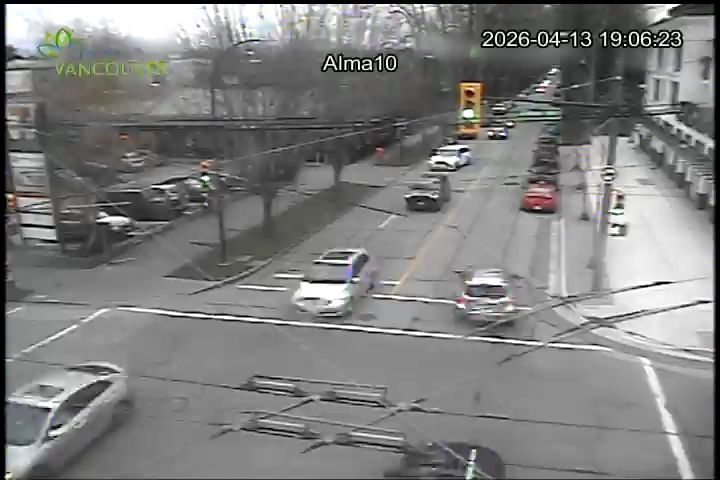 Alma St & W 10th Ave - E